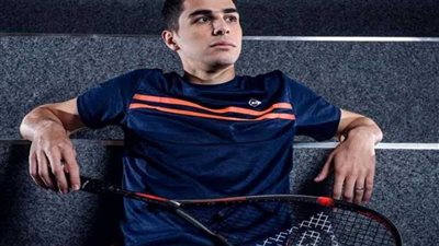 بطل الاسكواش ينعى نجل شقيقه على إنستجرام