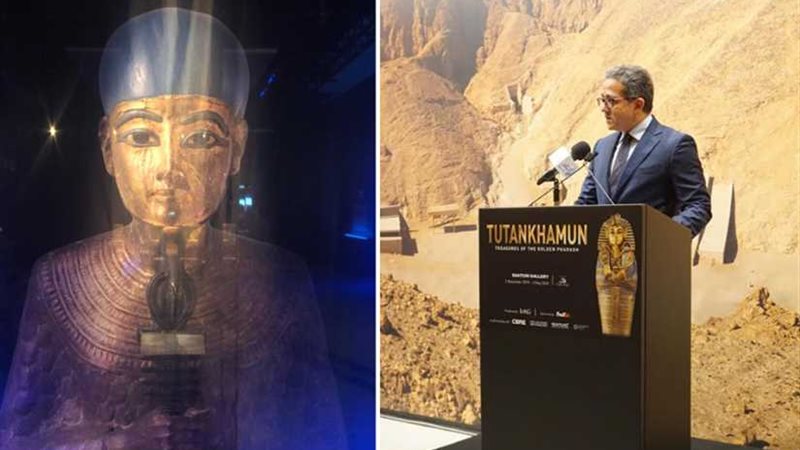 وزير الآثار يفتتح