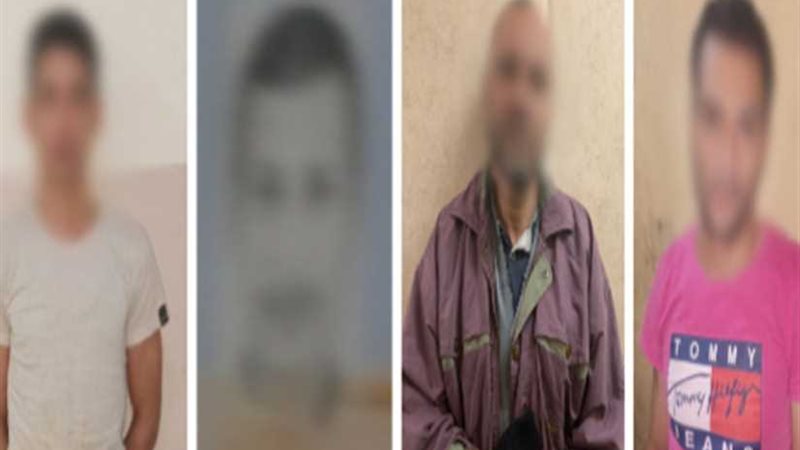 عاجل.. ضبط 4 خطرين