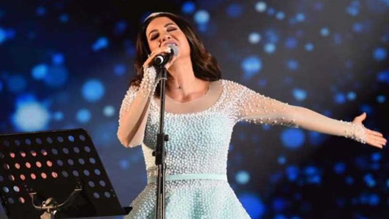 ديانا حداد تتألق