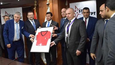 وزير الرياضة يشهد توقيع بروتوكول المشروع القومي لاكتشاف المواهب في كرة القدم