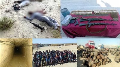 بالصور.. صفحة المتحدث العسكري تنشر 