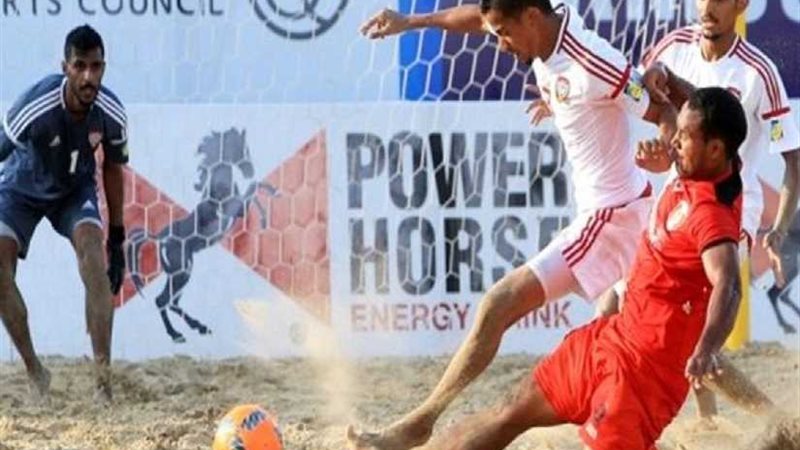 منتخب الشاطئية يتوجه