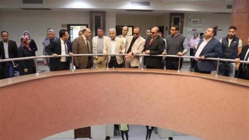 محافـظ المنوفية يتفقد