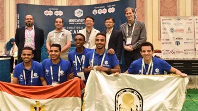 فريق طلاب جامعة أسيوط يحصد المركز الأول في المسابقة الدولية لكاسحات الألغام بالصين