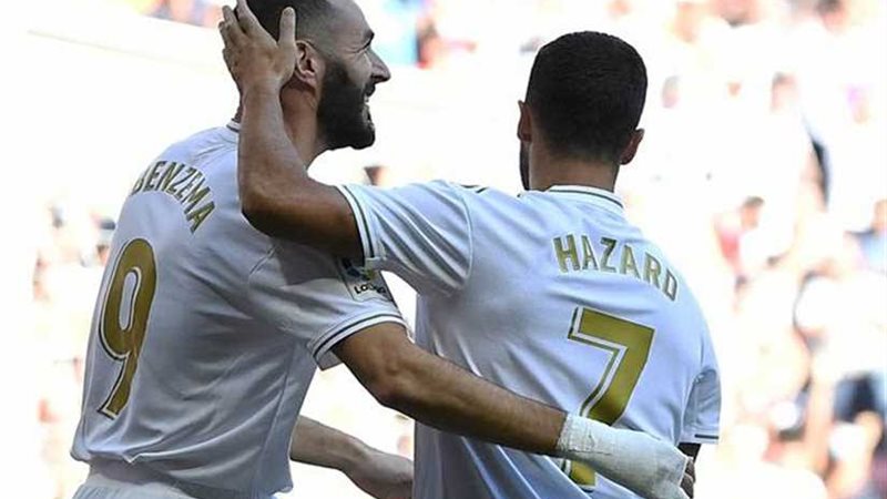 هازارد وبنزيما في