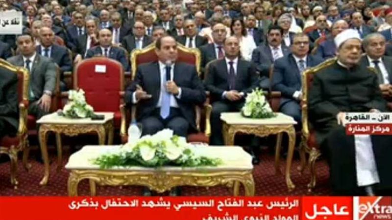 عاجل.. الرئيس السيسي: