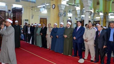 الأوقاف تحتفل بالمولد النبوى بمسجد ناصر فى بنها