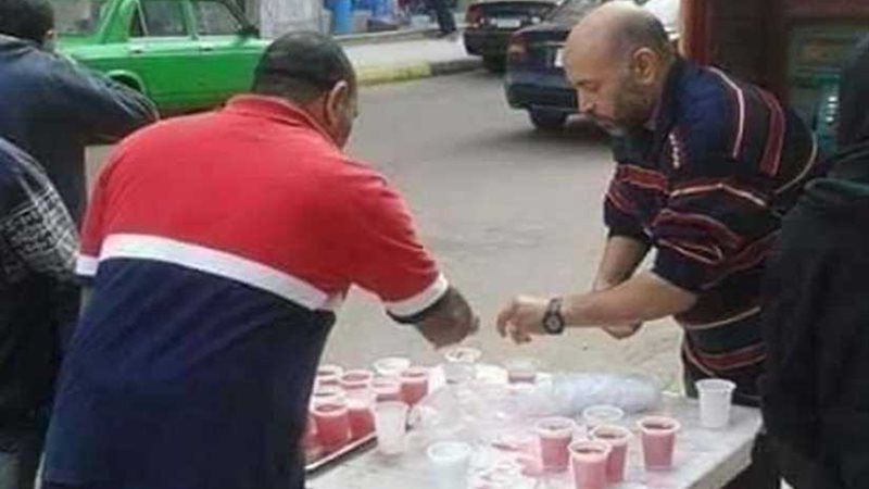 عاجل.. توزيع الشربات