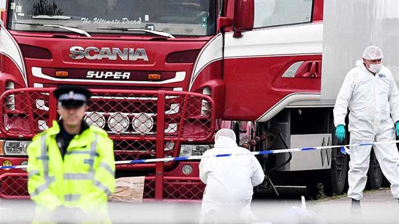 بريطانيا: ضحايا شاحنة