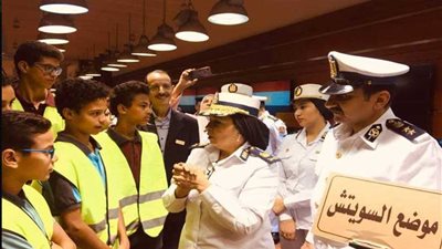 طلاب تعليم القاهرة في ضيافة 122 النجدة