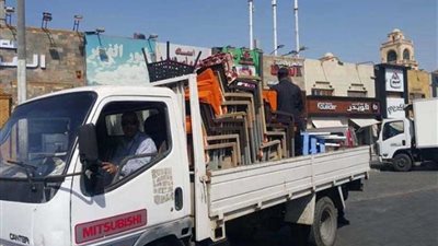 جهاز القاهرة الجديدة يواصل إزالة المخالفات والإشغالات