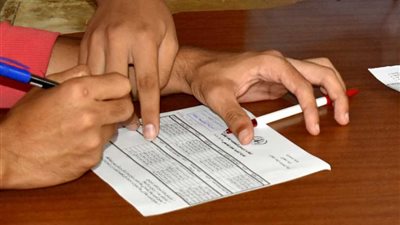 طلاب جامعة المنصورة يصوتون في انتخابات الإعادة للاتحاد