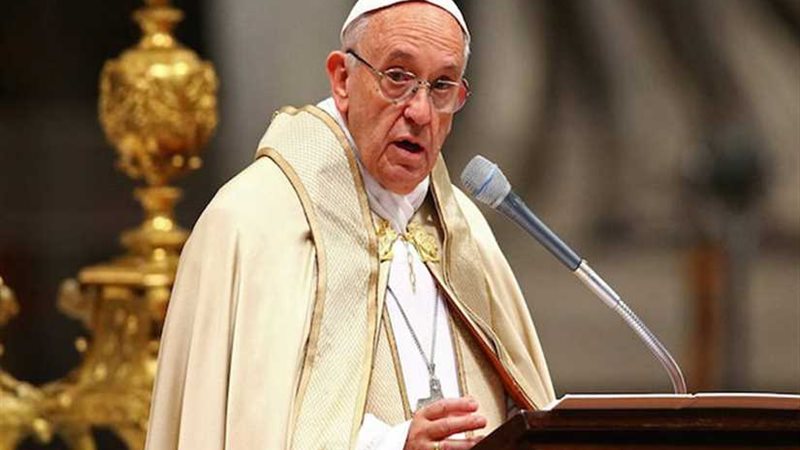 بابا الفاتيكان يعتزم