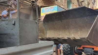 حملات موسعة لرفع الإشغالات بأحياء الجيزة