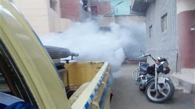 حملات مكثفة لمكافحة البعوض والحشرات الطائرة بالبحيرة