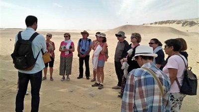 وفود سياحية من 3 دول تزور 8 مناطق أثرية بالمنيا