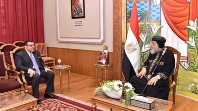 البابا يلتقي سفير مصر بلبنان