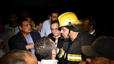 السيطرة على حريق 