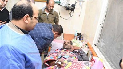 محافظ البحيرة يطمئن على مصابي حريق إيتاي البارود