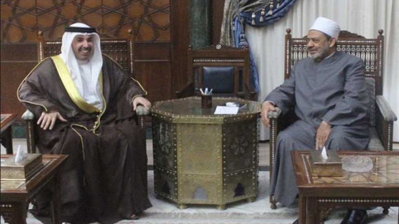 شيخ الأزهر يستقبل