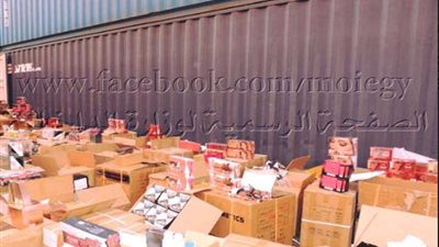 إحباط تهريب 25 مليون عبوة مكملات غذائية عبر ميناء الإسكندرية