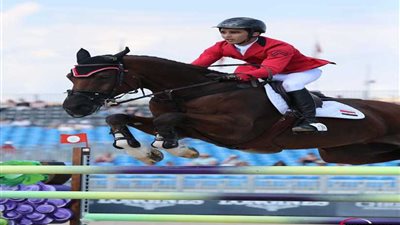 محمد طاهر زيادة يفوز بالمركز الأول في اليوم الثاني للبطولة الدولية للفروسية