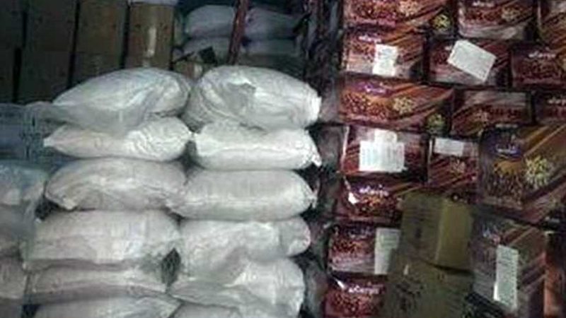 ضبط نحو 18 طن سلع