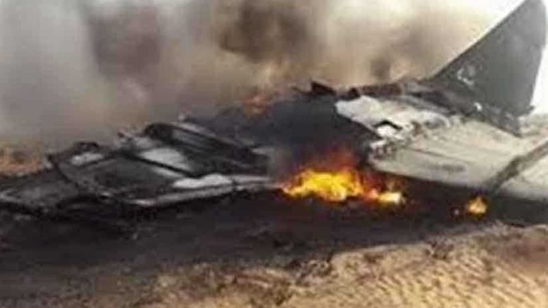 عاجل.. تحطم طائرة