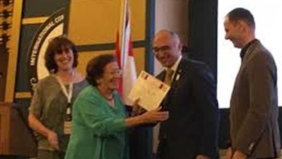 الجمعية الدولية لعلماء المصريات تمنح فايزة هيكل العضوية الشرفية مدى الحياة