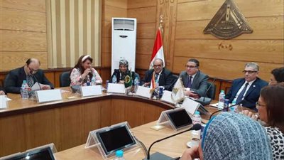 اللقاء التعريفي الأول لشبكة بحوث السرطان بجامعة بنها