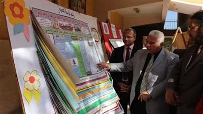 افتتاح معرض صحافة الطفل والمجلة الإلكترونية بتعليم البحيرة