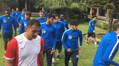 الزمالك كامل العدد في المران الأول بإثيوبيا