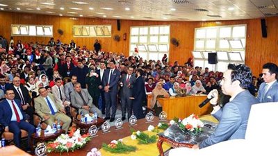 ختام مهرجان جامعة المنصورة الثقافي (في حب مصر)