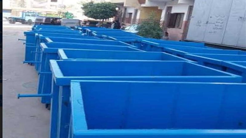 رفع 100 طن قمامة