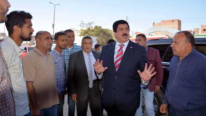 محافظ القليوبية يتفقد