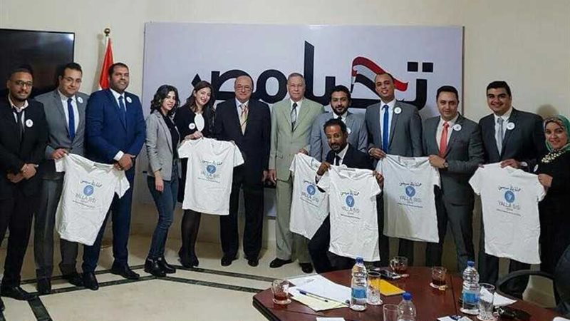 حملة السيسي تستقبل