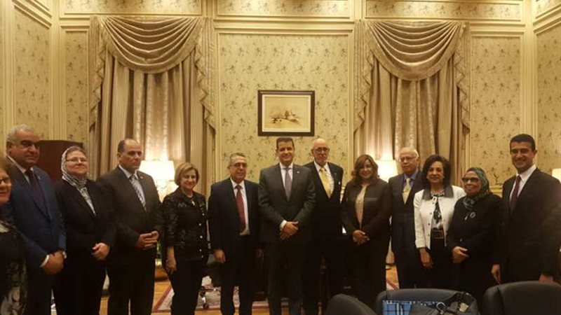 خارجية النواب تلتقي