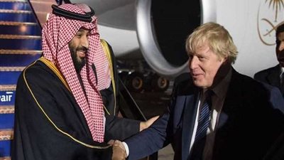 ولي العهد السعودي يصل العاصمة البريطانية