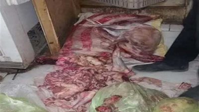 خلال يومين.. ضبط 9 أطنان لحوم فاسدة