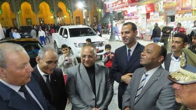 مدير أمن الغربية يقود تأمين مؤتمر دعم السيسي في طنطا