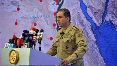المتحدث العسكري: القوات الجوية تتعامل مع البؤر الإرهابية خارج المناطق السكنية
