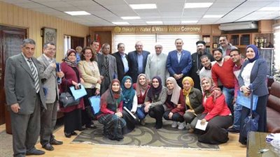 اجتماع لمياه الدقهلية بلجنة المجتمع المدني