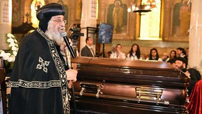 كلمة قداسة البابا في صلاة جناز الأنبا بقطر أسقف الوادي الجديد