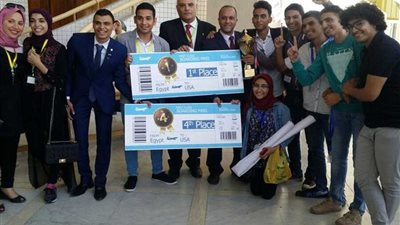 طلاب الجيزة يحصدون جوائز مسابقة العلوم والهندسة ISEF