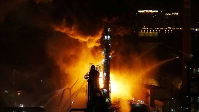 مصرع وإصابة 16 شخصا في حريق بمصنع للكيماويات غربي الهند