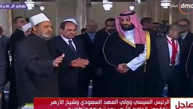 الرئيس السيسي وشيخ
