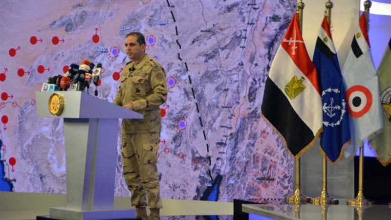 المتحدث العسكري يكشف