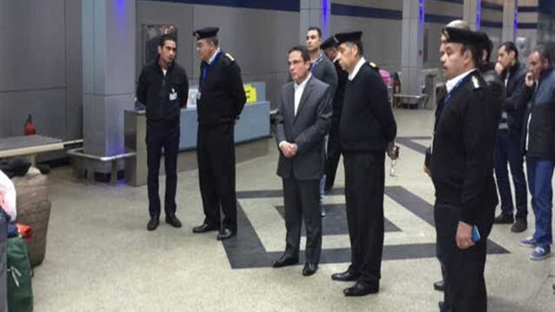 أمن مطار القاهرة