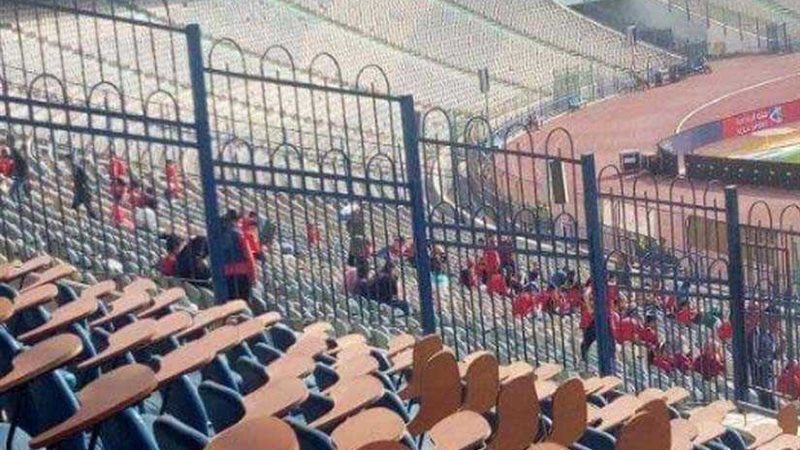 جماهير الأهلي تتوافد